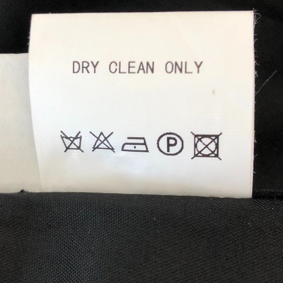 Perry Ellis Lined Black Blazer Size 40 - Picture 8 of 9